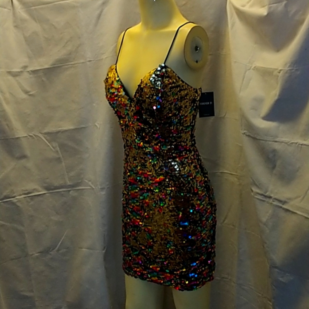 Colorful Sequin Mini
